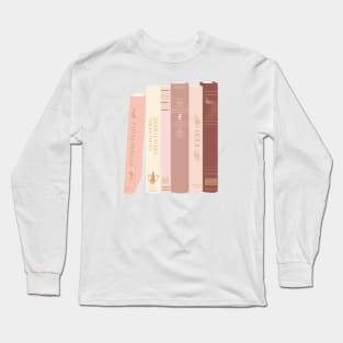 Vintage Bookshelf 2 Long Sleeve T-Shirt